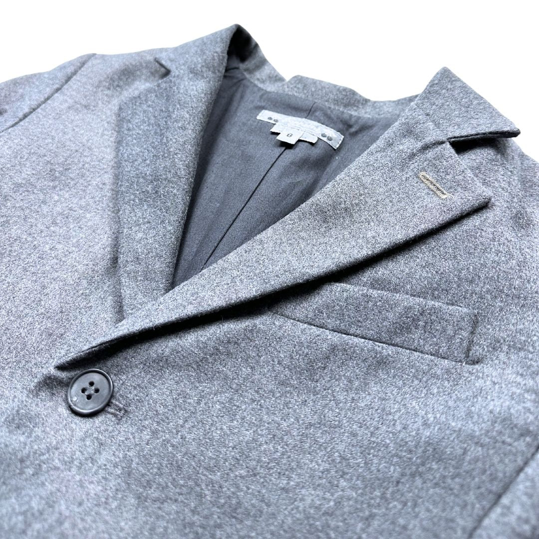 BONPOINT - Blazer en laine gris - 8 ans