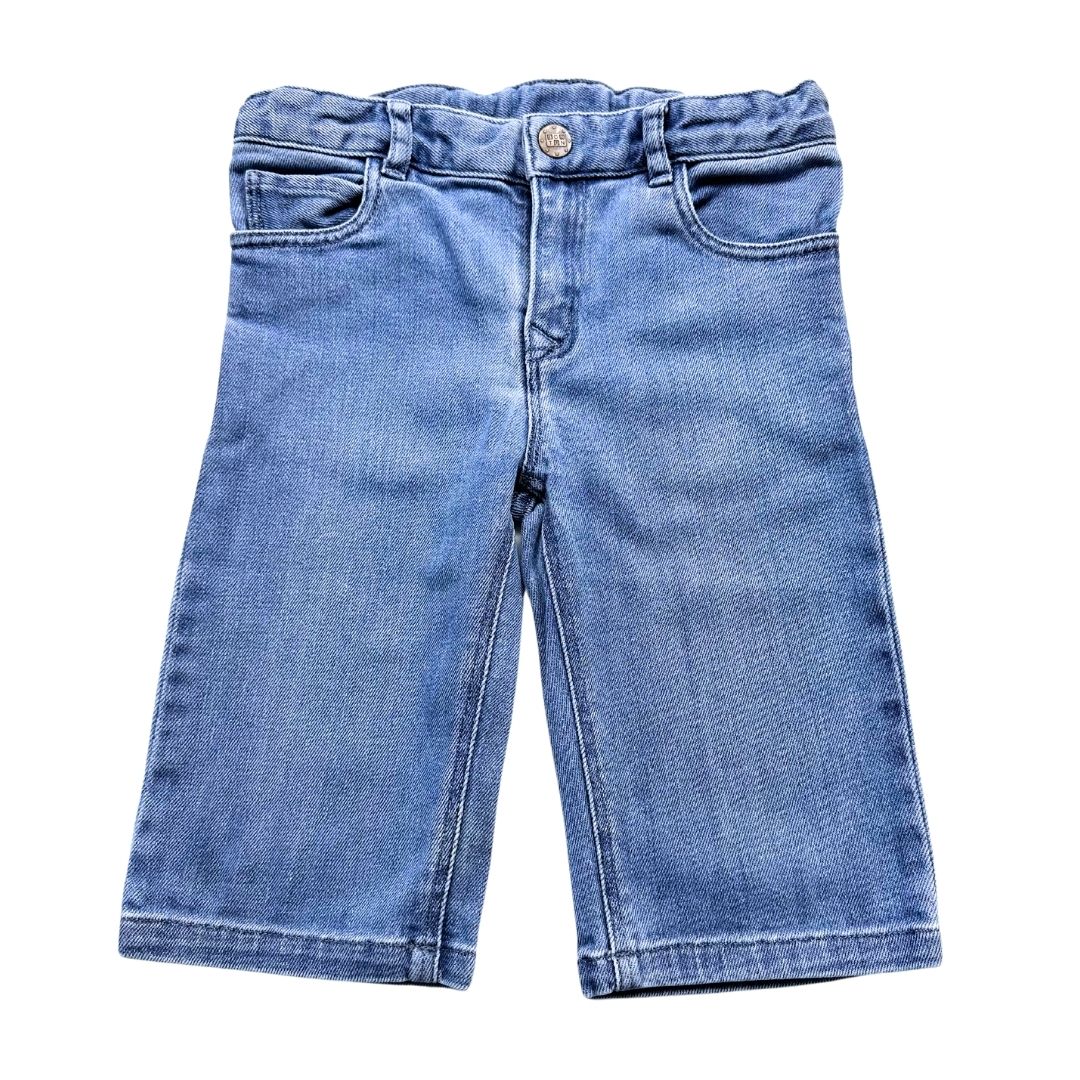 BONTON - Bermuda en jean bleu - 8 ans