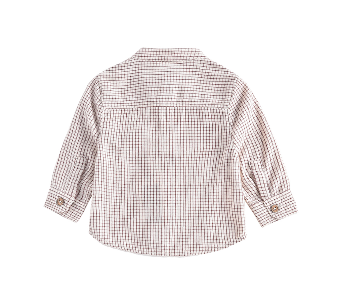 LOUISE MISHA - Chemise en coton à carreaux - 24 mois