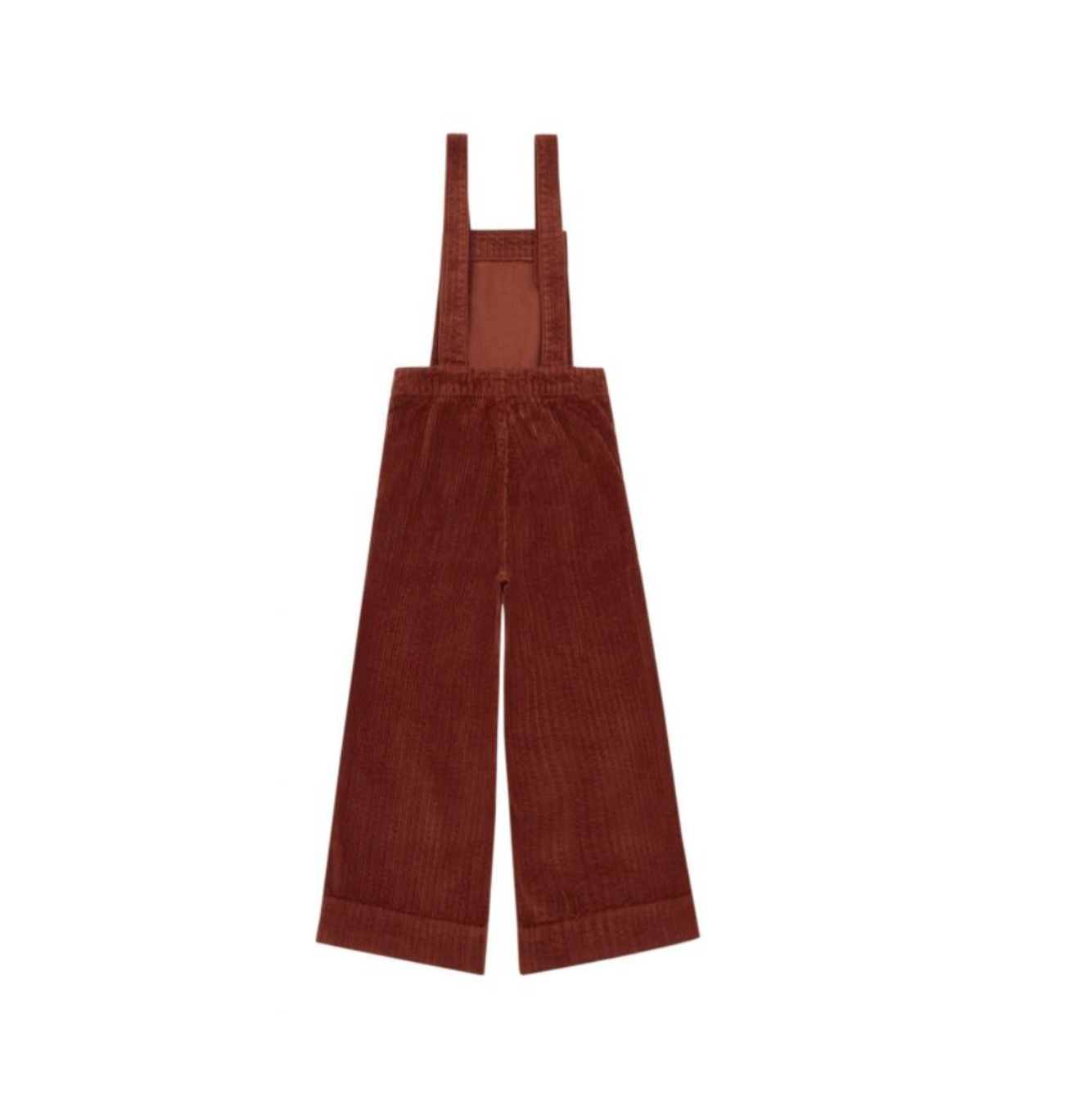 HUNDRED PIECES - Salopette en velours rouille - 8 ans