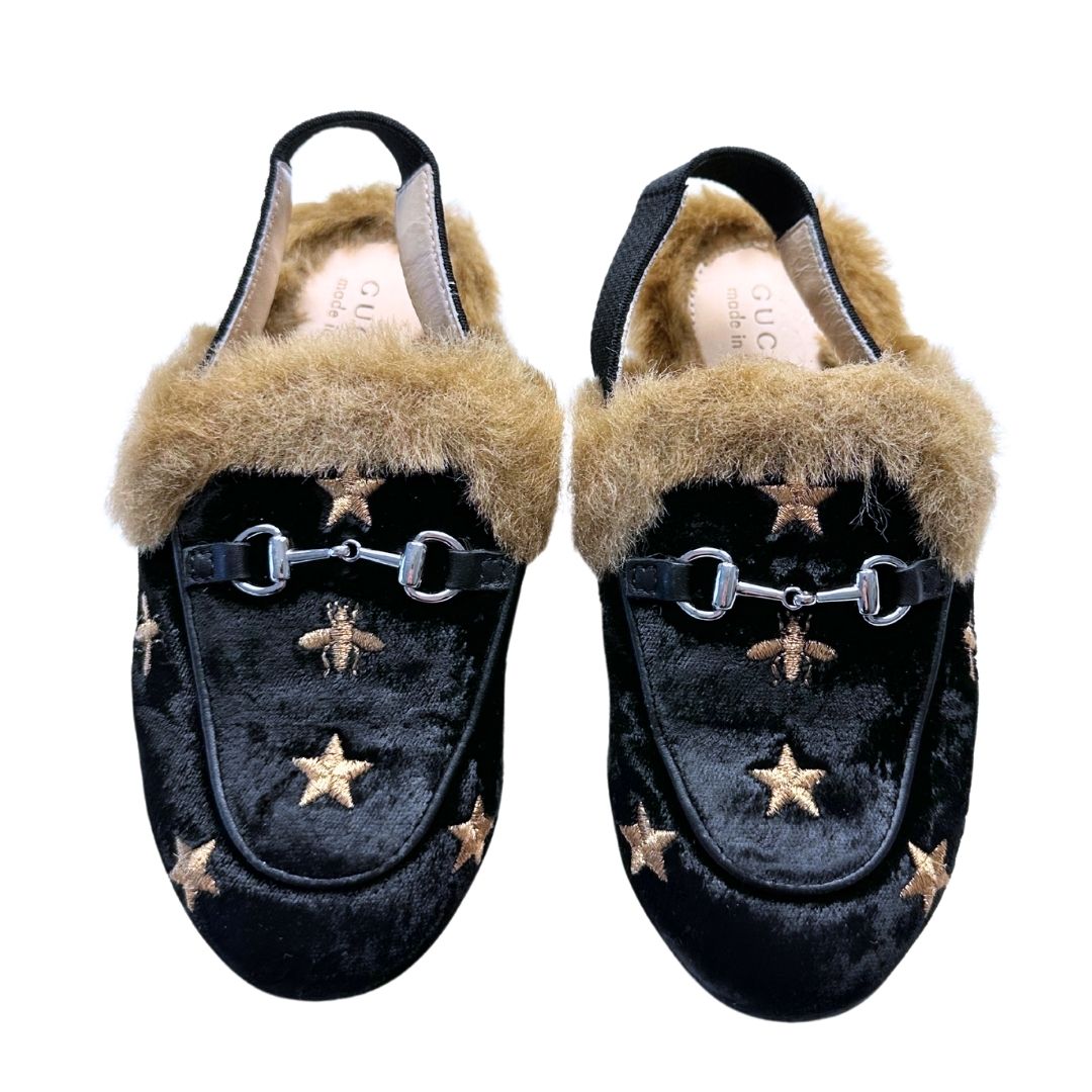 Mocassin fourrure gucci sales