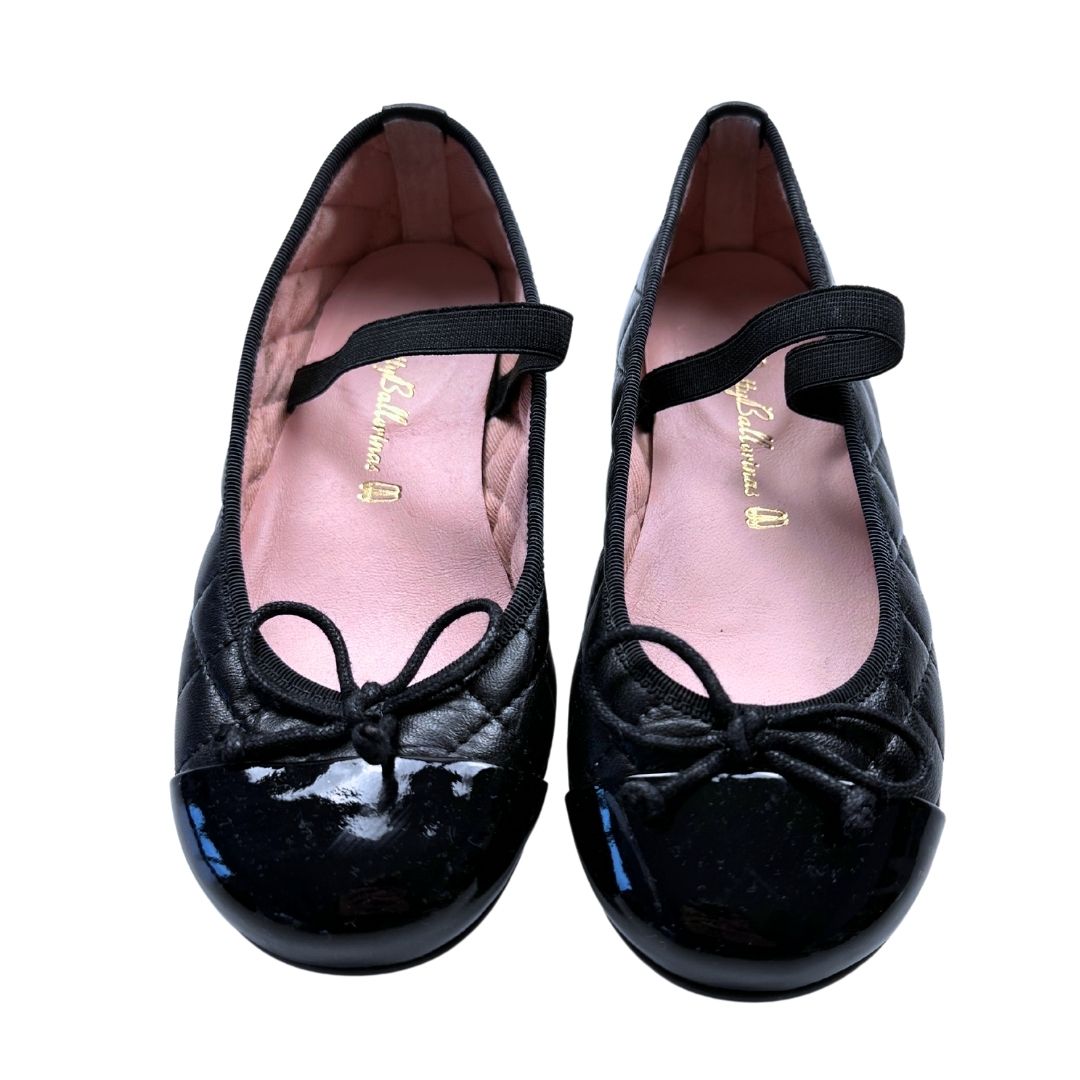 PRETTY BALLERINAS - Ballerines noirees avec détails - 28