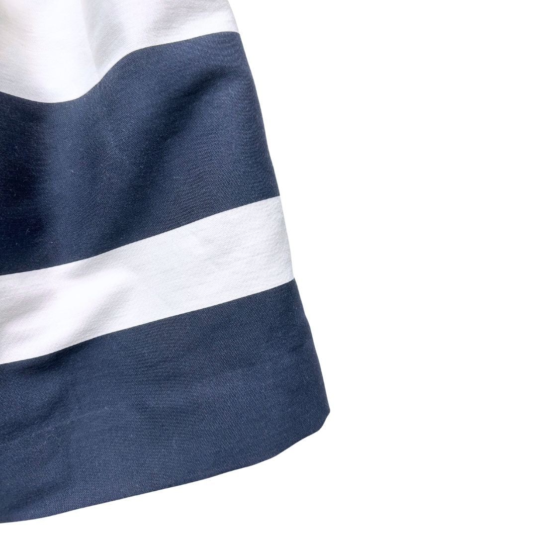 BONPOINT - Jupe bleue et blanche - 8 ans