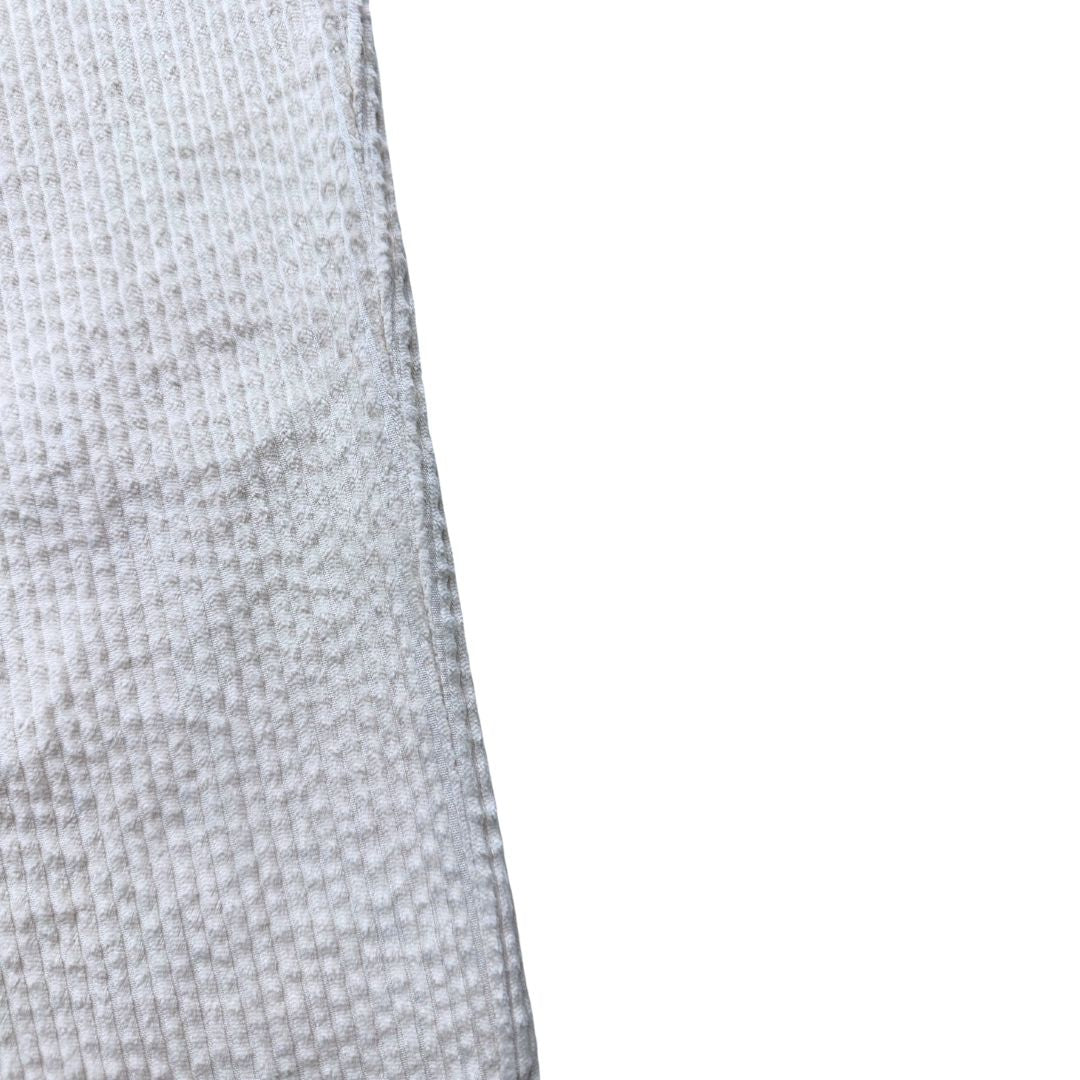 ELEVENTY - pantalon effet velours crème - 8 ans