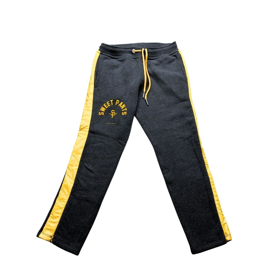SWEET PANTS - Jogging gris et jaune - 8 ans