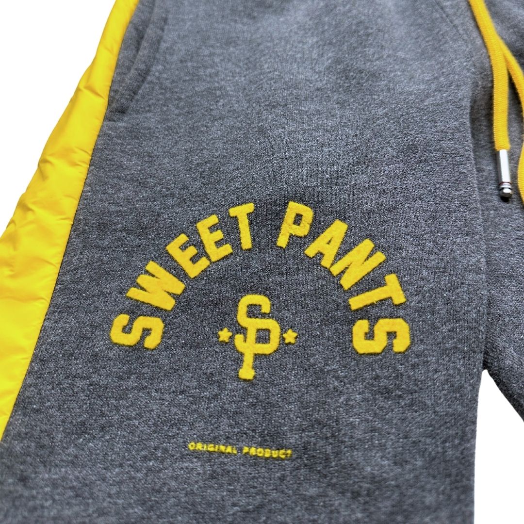 SWEET PANTS - Jogging gris et jaune - 8 ans