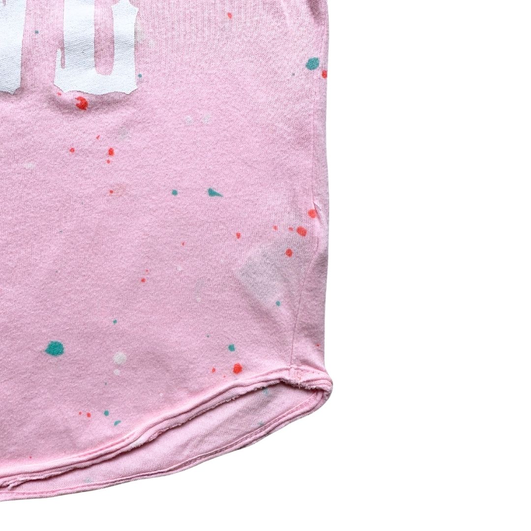 ZADIG & VOLTAIRE - Pink tank top with prints - 4 years