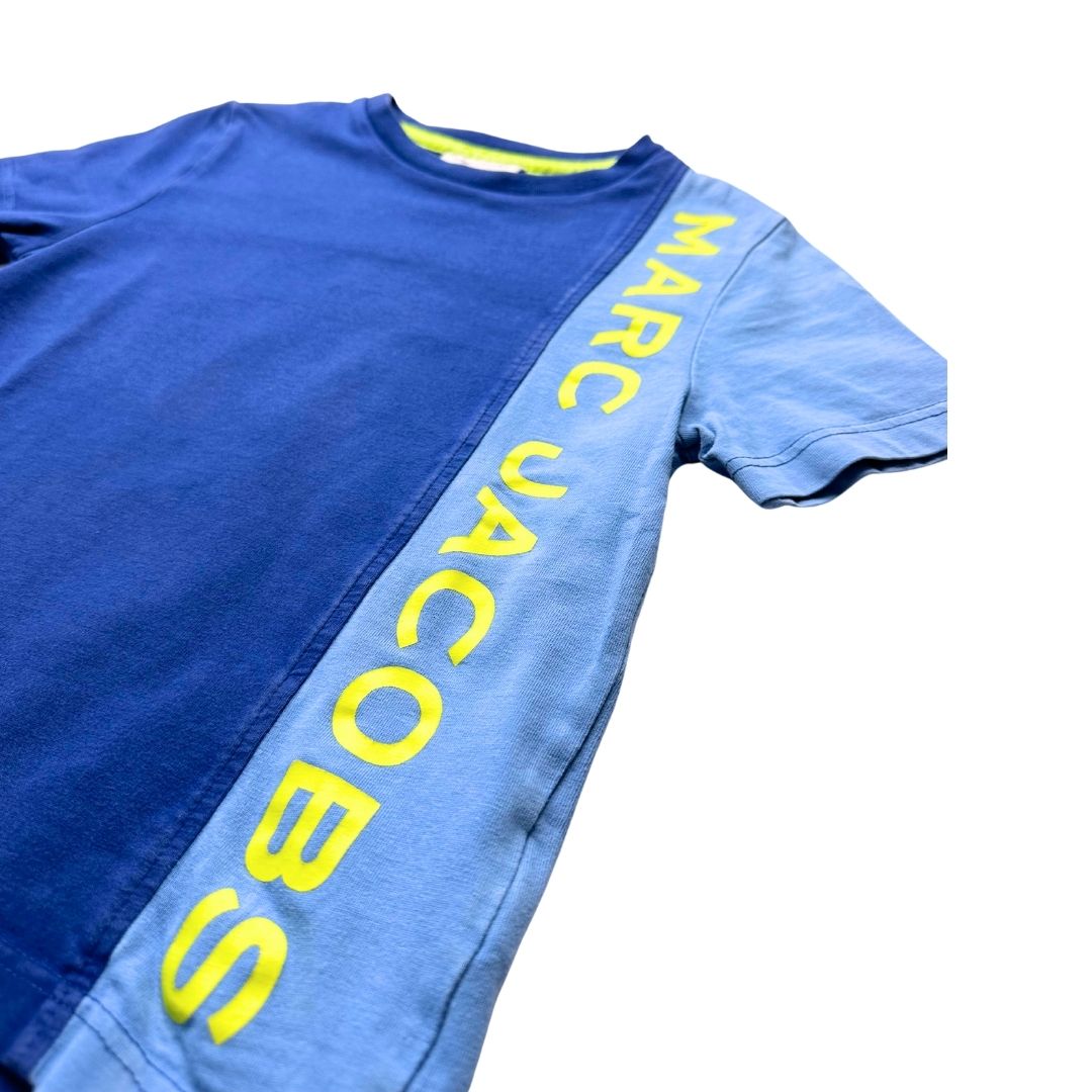 MARC JACOBS - T-shirt bleu et vert - 6 ans
