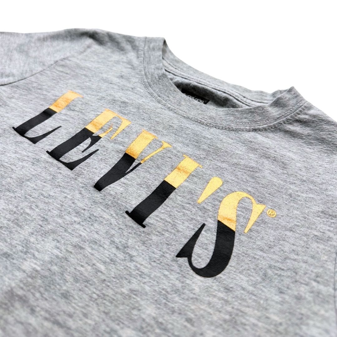 LEVI'S - T-hirt gris avec imprimé - 5 ans