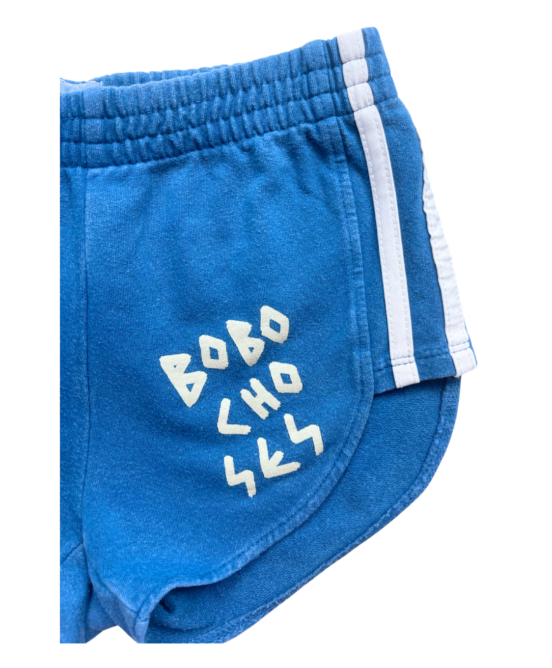 BOBO CHOSES - Comfortable blue shorts - 2/3 years