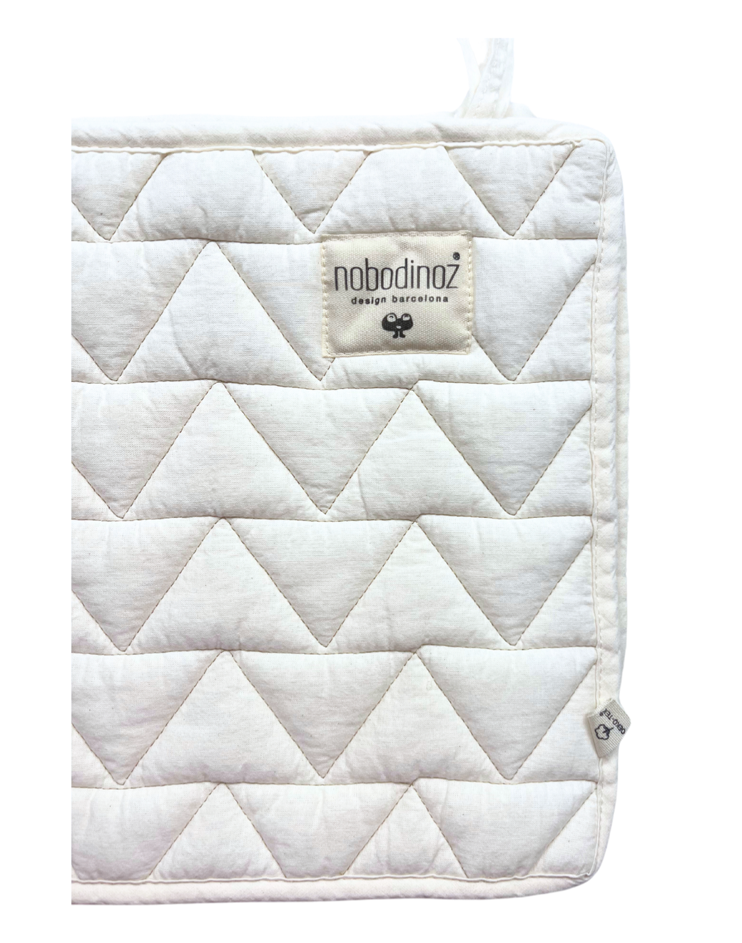 NOBODINOZ - Tour de lit écru matelassé - Taille Unique