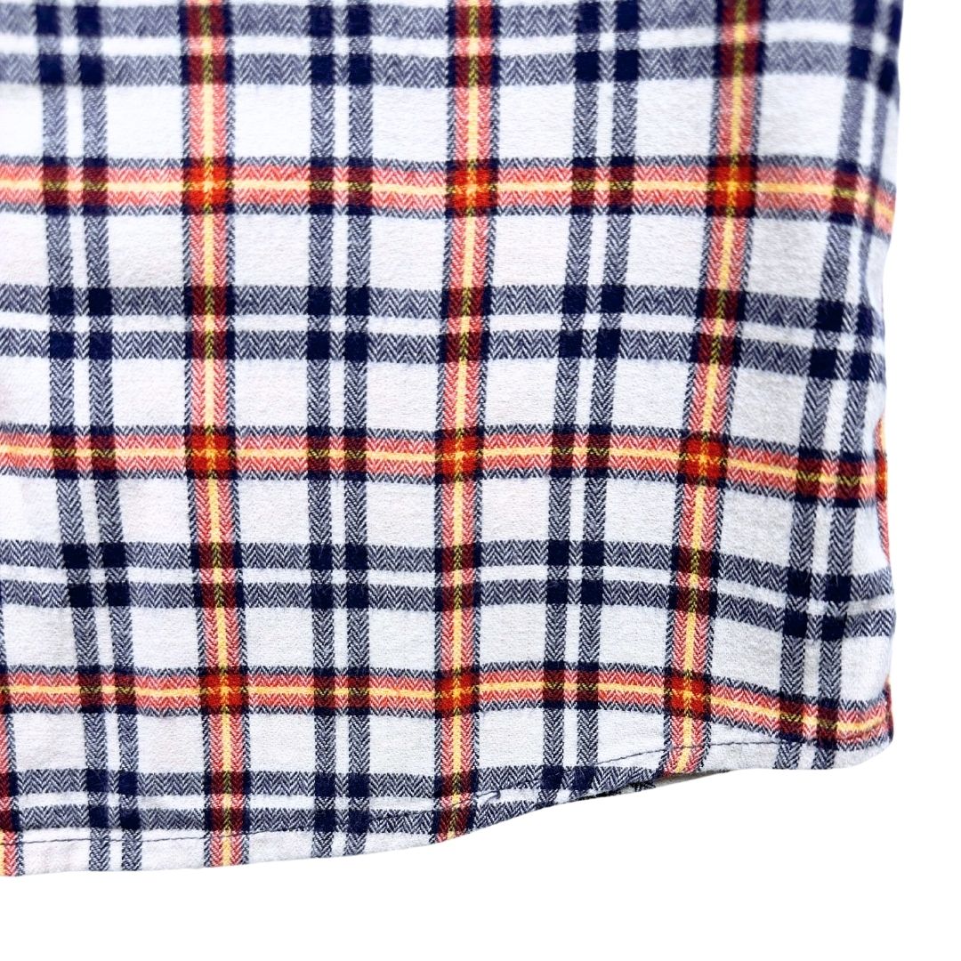 BONPOINT - Brown, blue and yellow checked shirt - 6 years