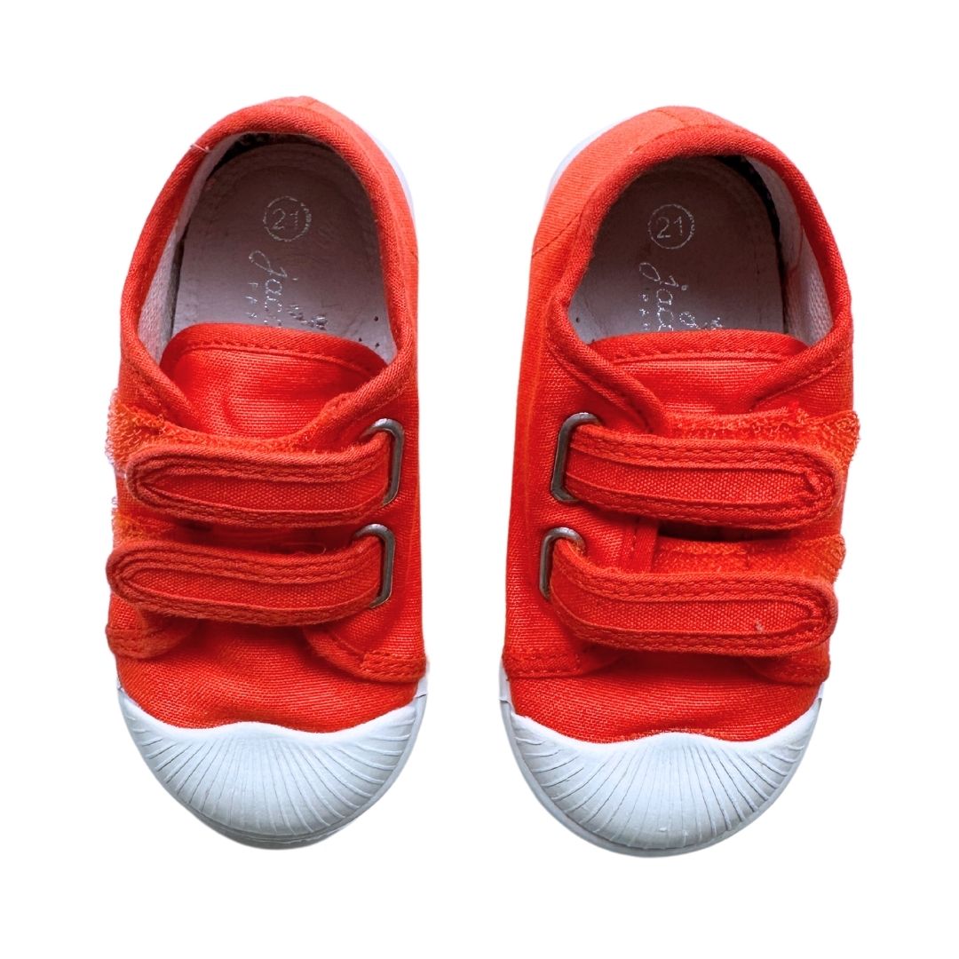 JACADI - Orangefarbene Sneaker - 21