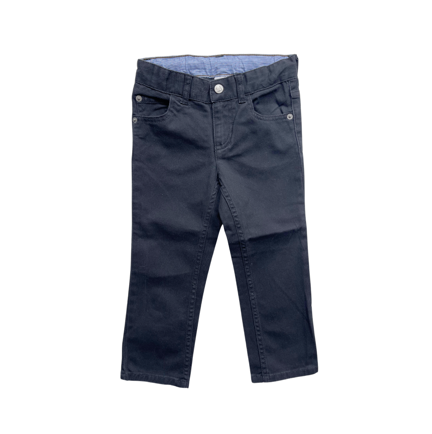 PETIT BATEAU - Jean droit noir - 3 ans