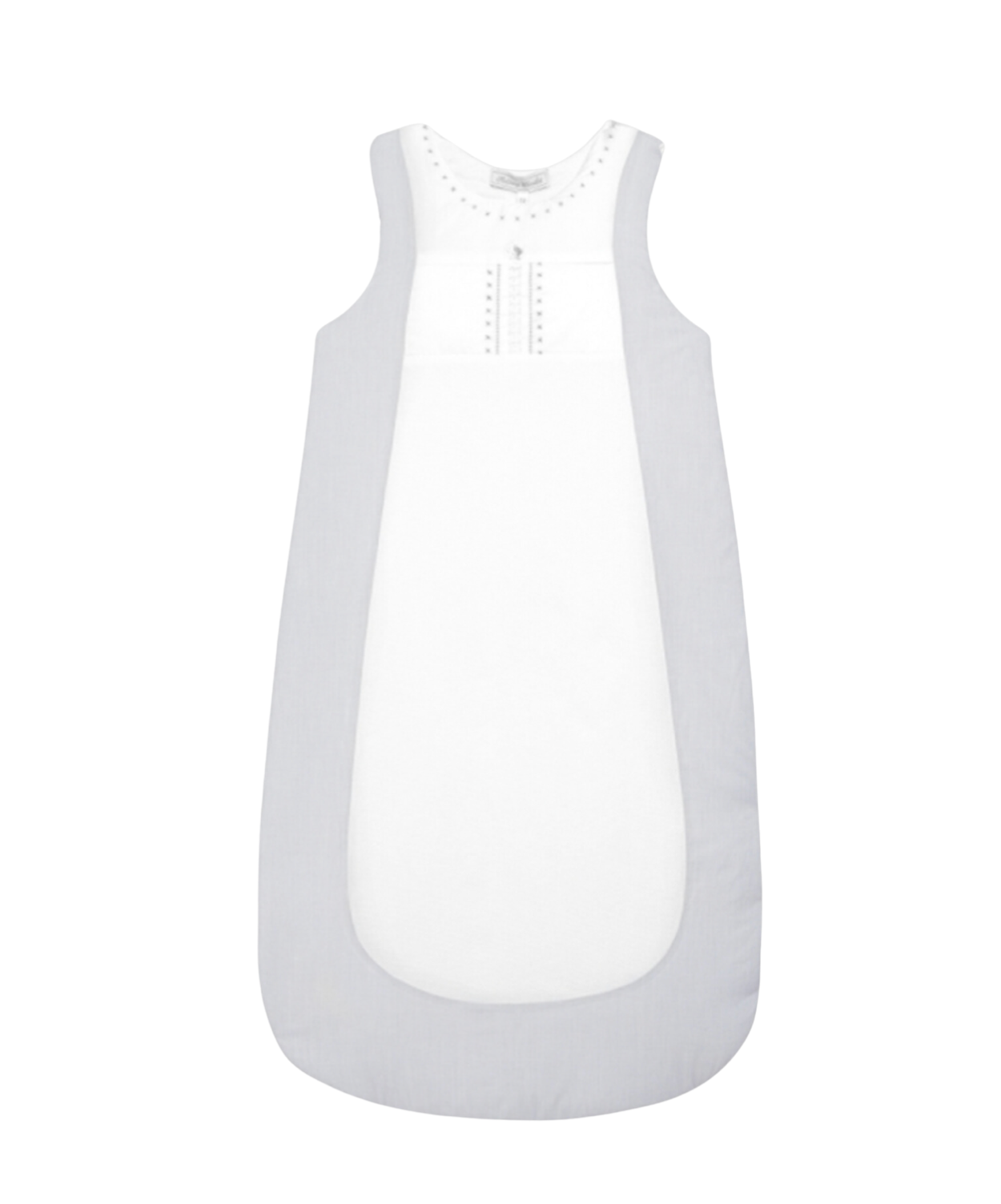 TARTINE & CHOCOLAT - Gigoteuse épaisse grise et blanche - 1/2 ans