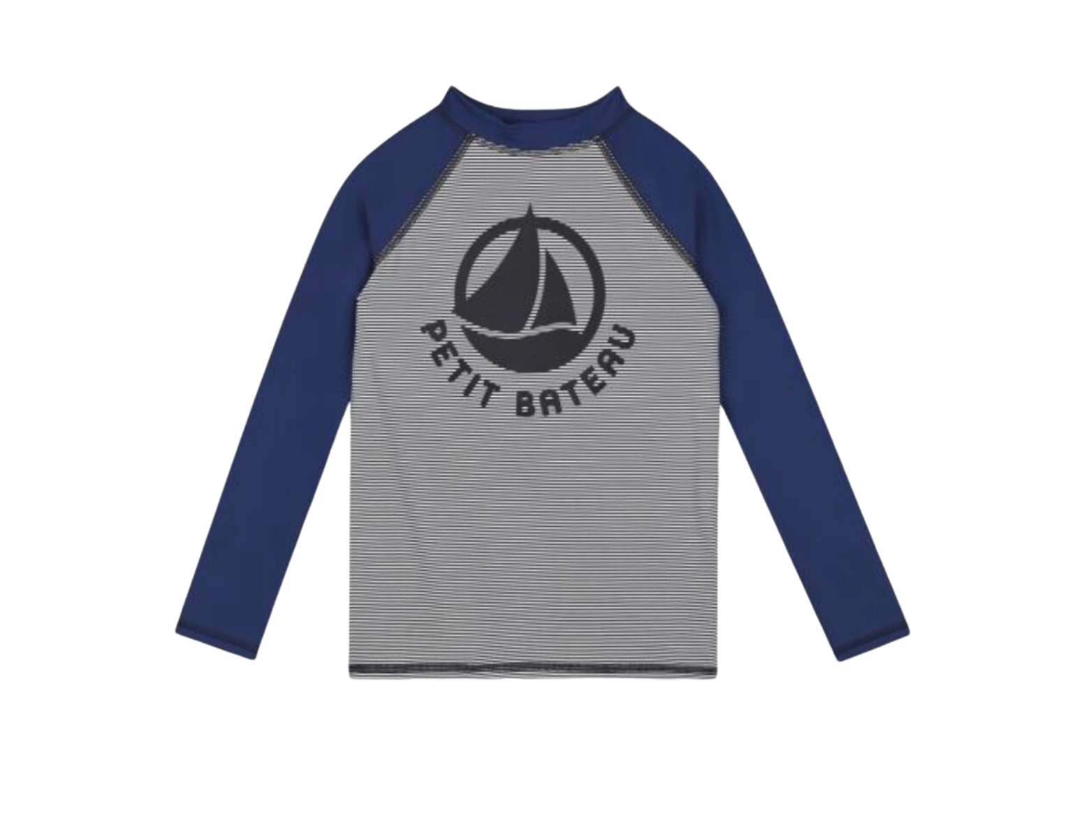 PETIT BATEAU - Marineblaues UV-Schutz-T-Shirt - 4 Jahre