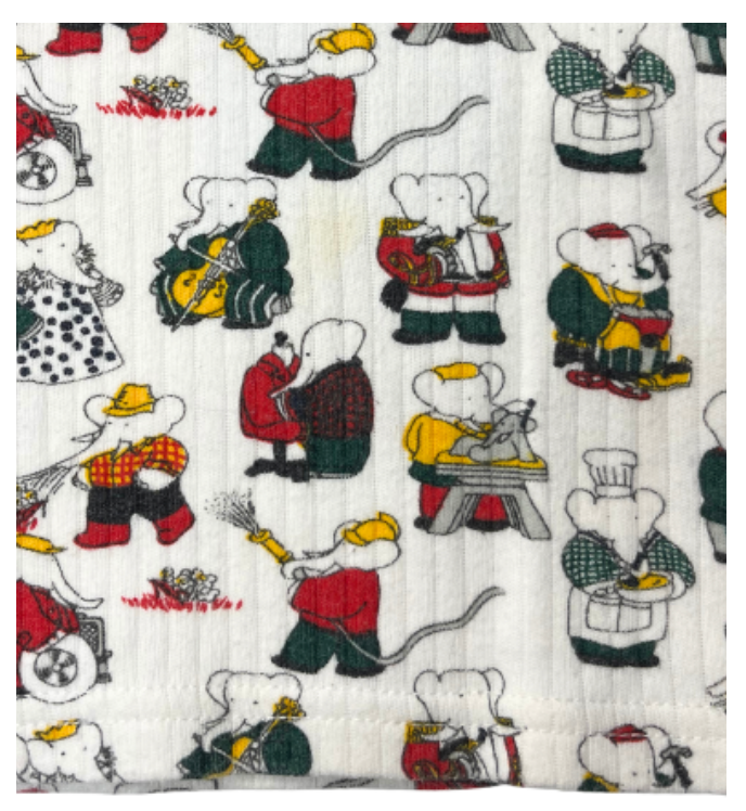 VINTAGE - Babar T-shirt - 3 months