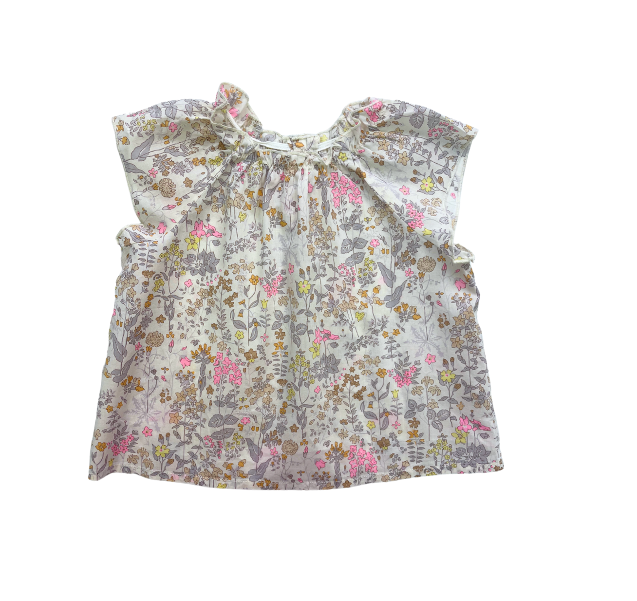 BONPOINT - Bunte Bluse mit Blumenmuster - 6 Monate