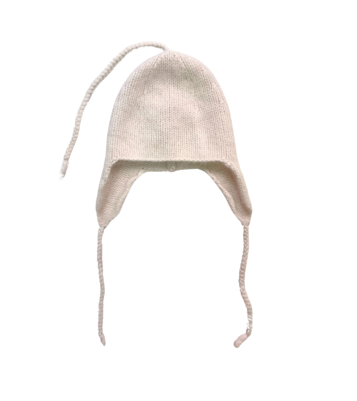 BONPOINT - Bonnet en cachemire rose claire - 0 mois