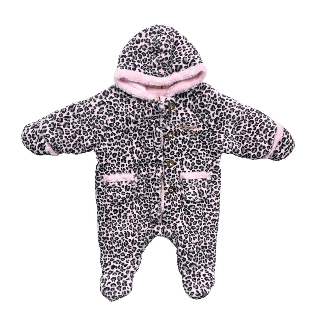 JUICY COUTURE - Jumpsuit mit Leopardenmuster - 0/3 Monate