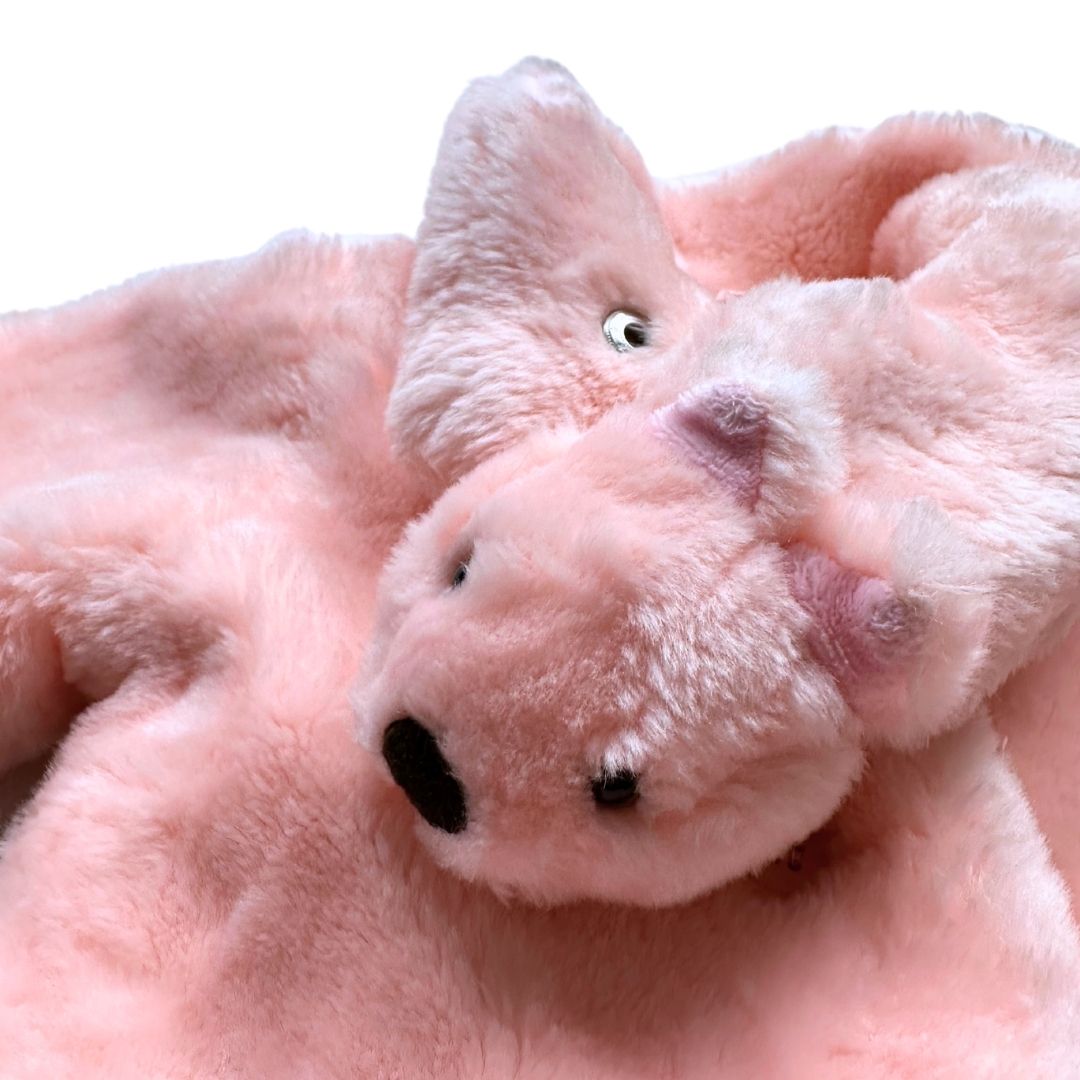 LILI GAUFRETTE - Rosa Kunstpelzmantel - 3 Monate