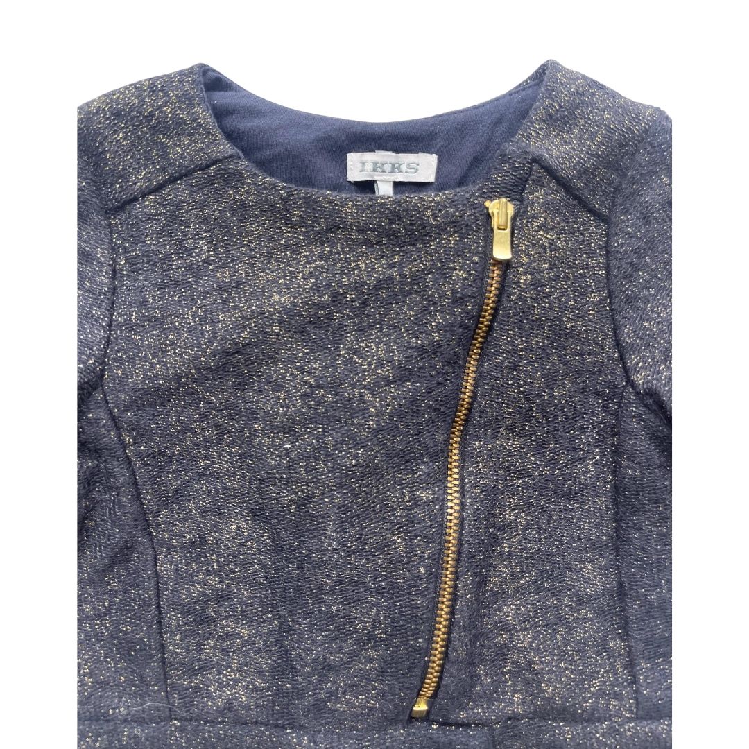 IKKS - Veste bleu marine fil doré - 12 mois