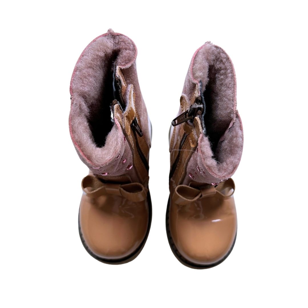 MONNALISA - Pink ankle boots with details - 22