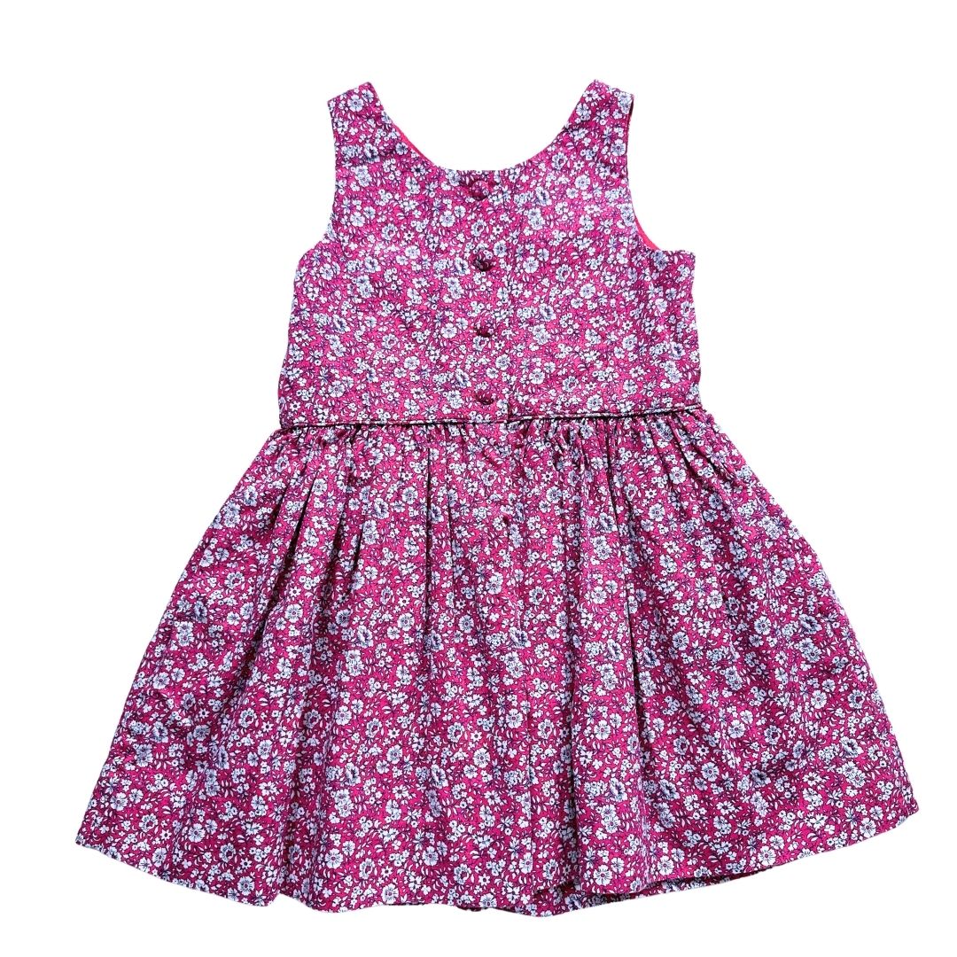 RALPH LAUREN - Pink floral dress - 2 years