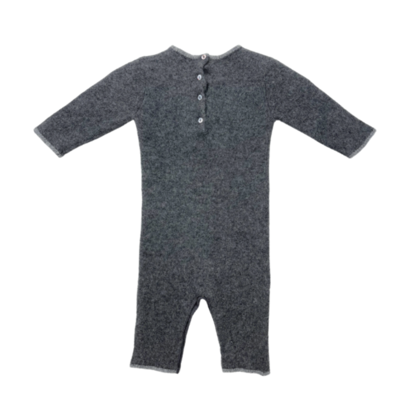 Combinaison en cachemire grise - 3 mois