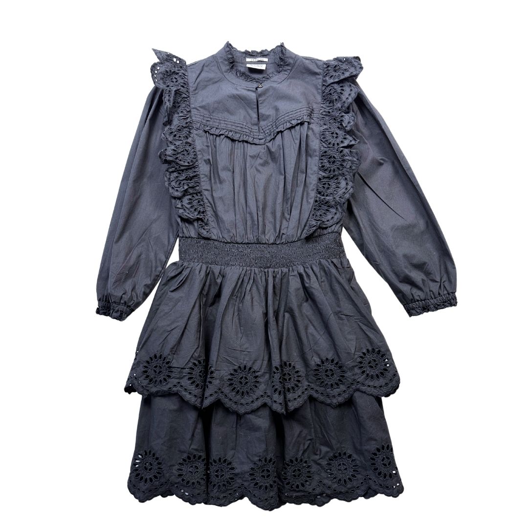 SCOTCH & SODA - Robe noire avec dentelle neuve - 14 ans