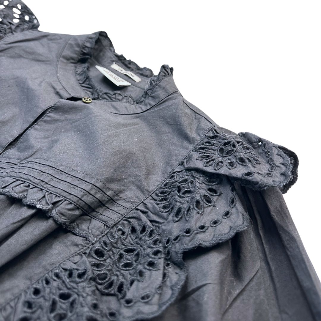 SCOTCH & SODA - Robe noire avec dentelle neuve - 14 ans