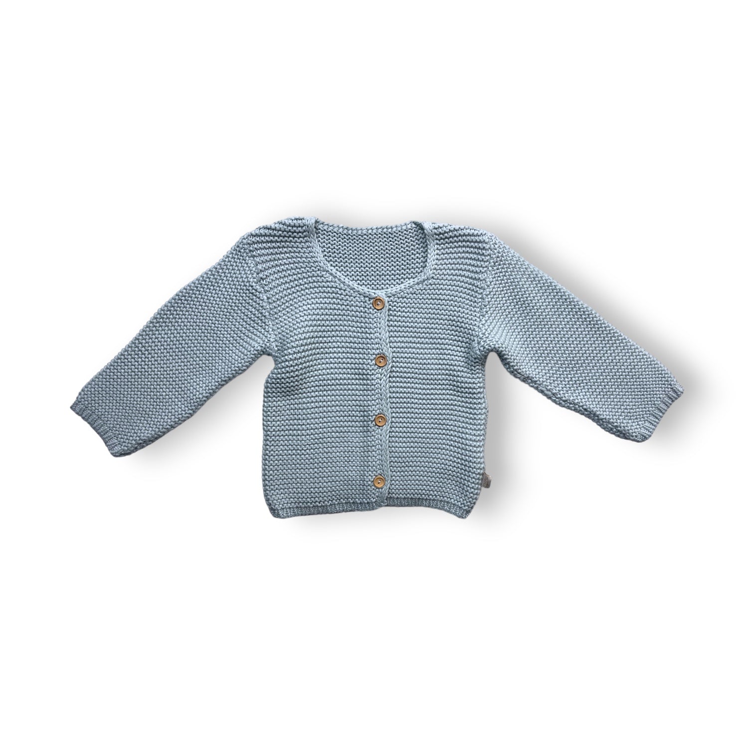 POUDRE ORGANIC - Cardigan vert en crochet (neuf) - 2 ans