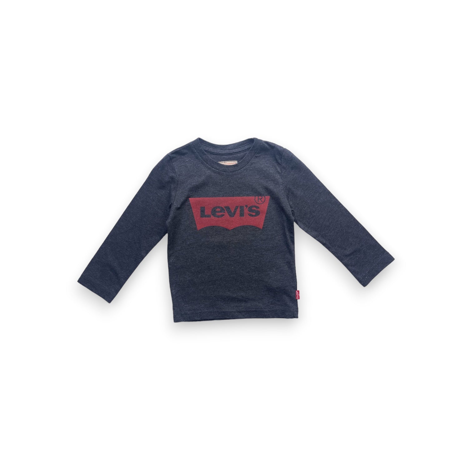 LEVI’S - Tshirt gris foncé logo rouge - 2 ans