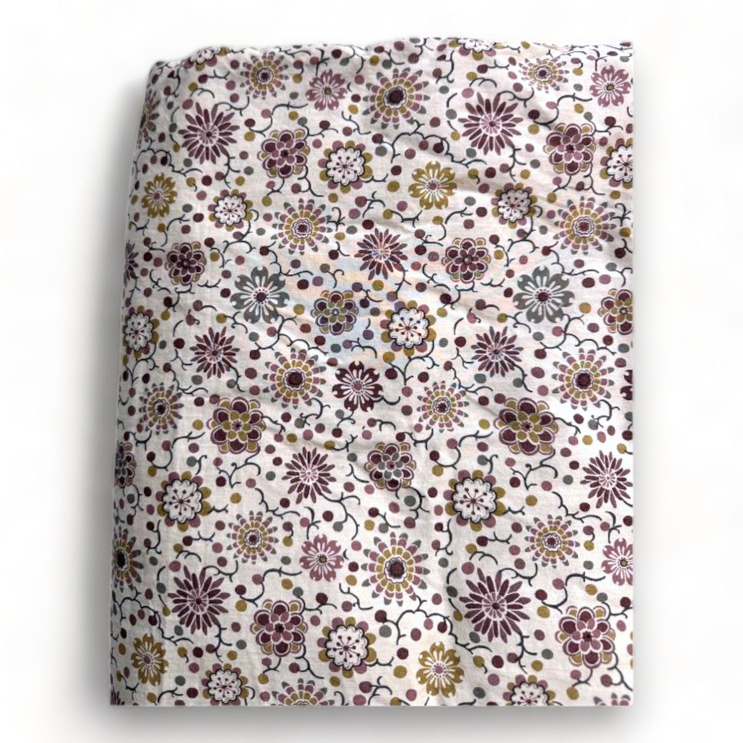 Tinker Bell - Green and purple patterned crib bumper - One size