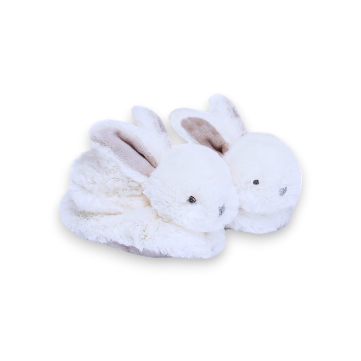 DOUDOU ET COMPAGNIE - Chaussons tout doux lapins (neufs) - Taille naissance