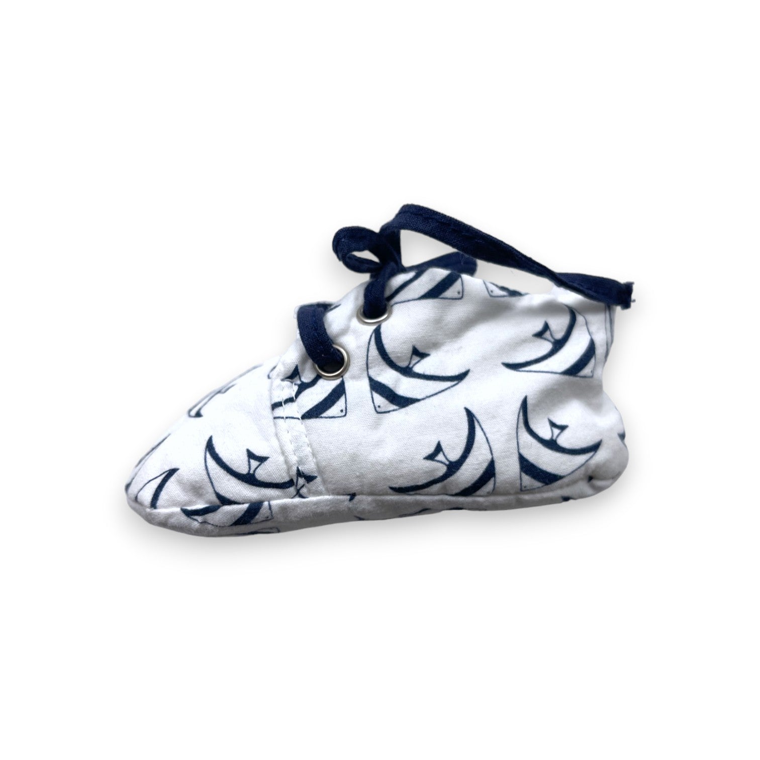 MINIYOU - Chaussons en tissus motif poissons - Taille naissance