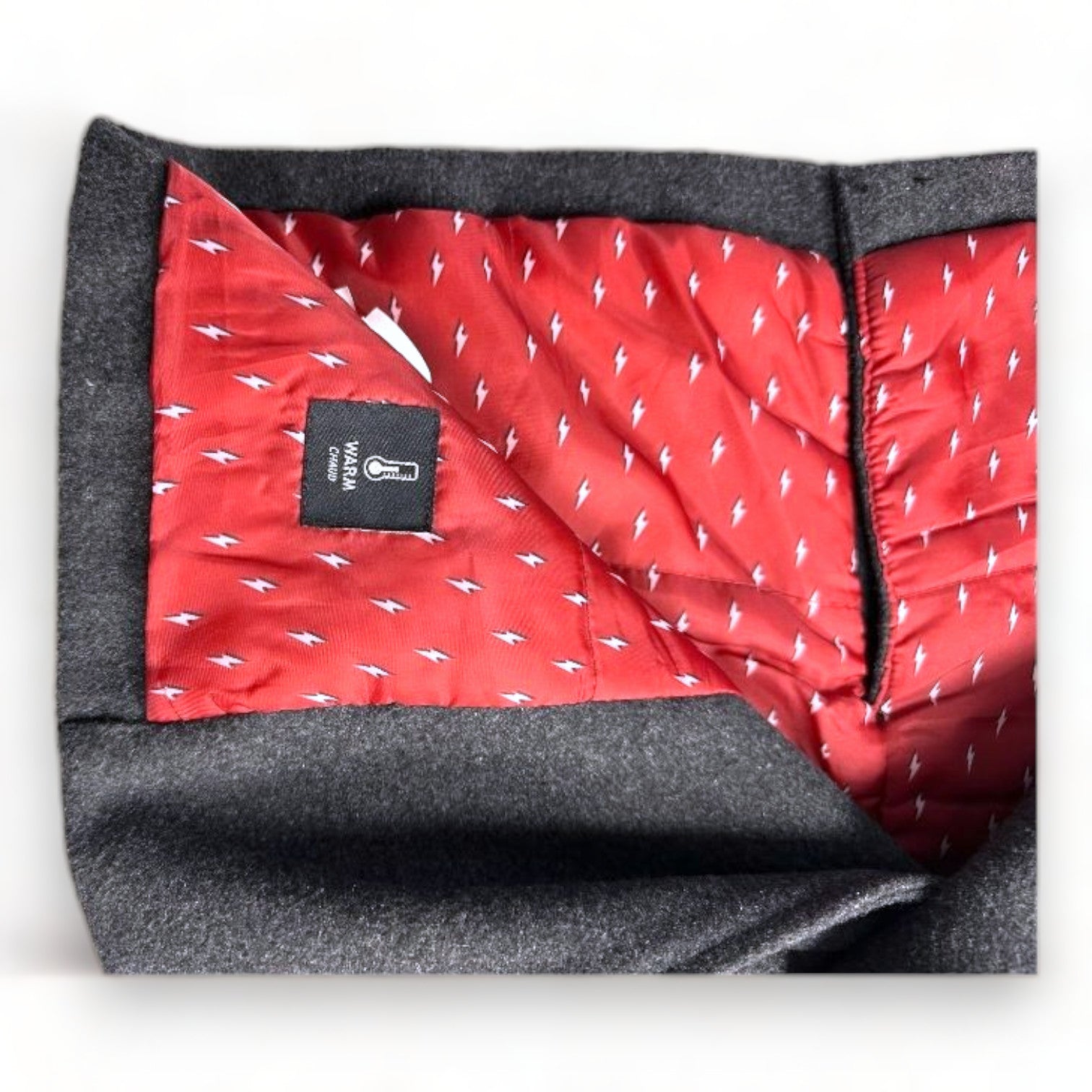 IKKS - Grey wool pea coat - 10 years