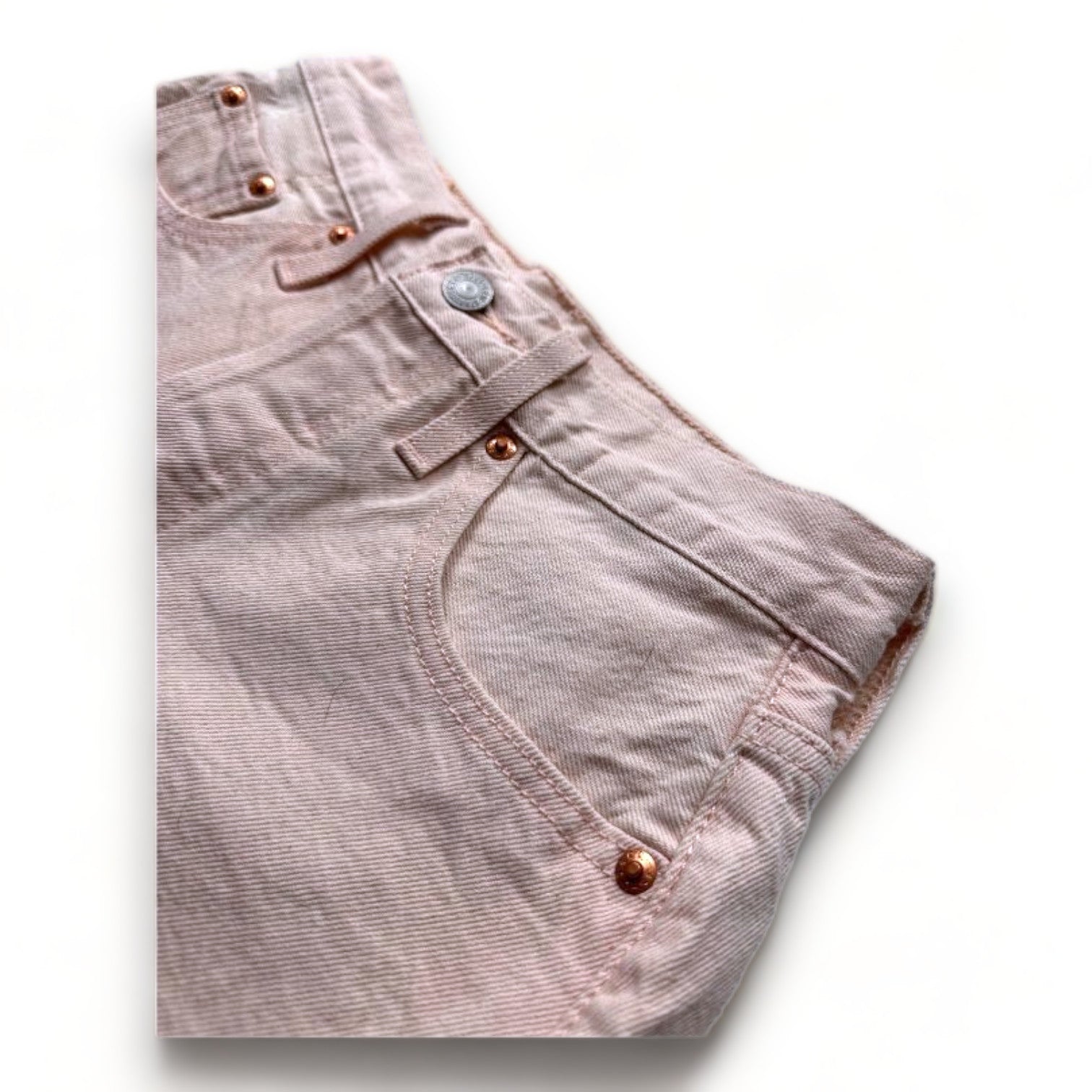 LEVI'S - Pink denim shorts - 14 years