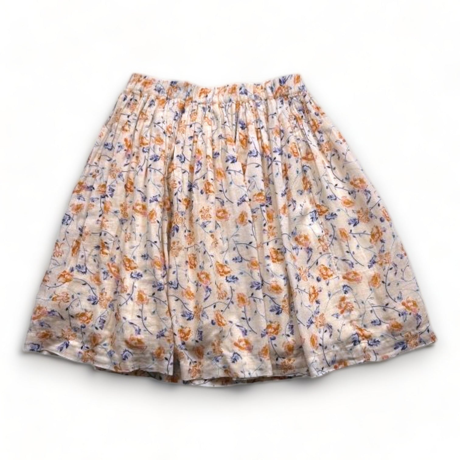 BONPOINT - Beige floral skirt - 14 years