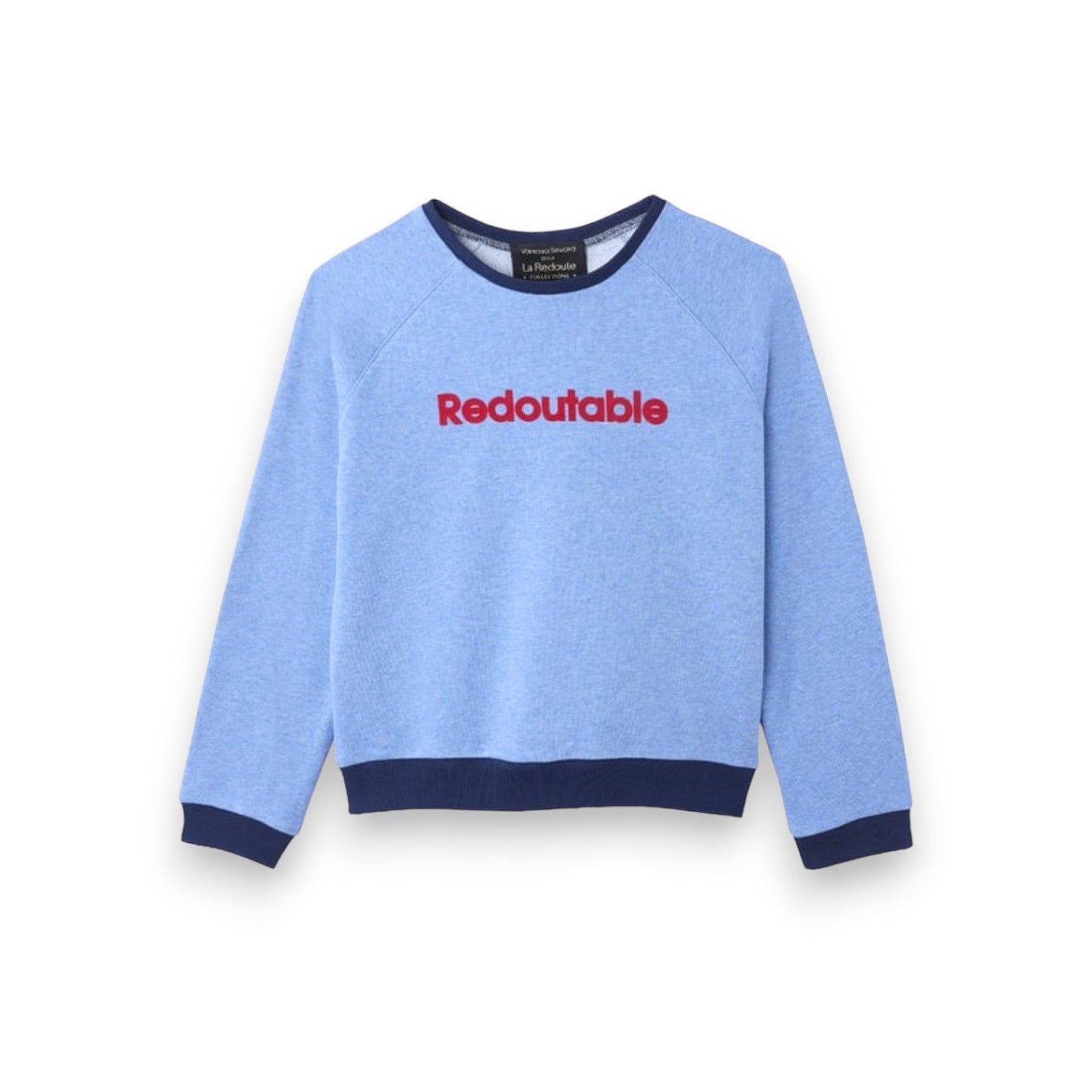 LA REDOUTE X VANESSA SEWARD - Sweat bleu « Redoutable » - 12 ans