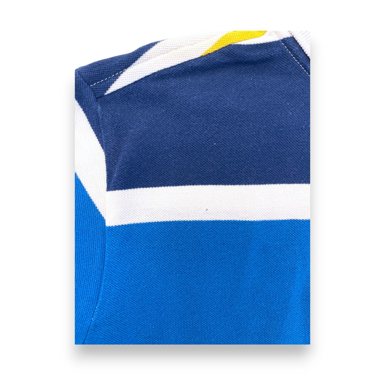 LACOSTE - Mehrfarbig gestreiftes Poloshirt - 12 Jahre