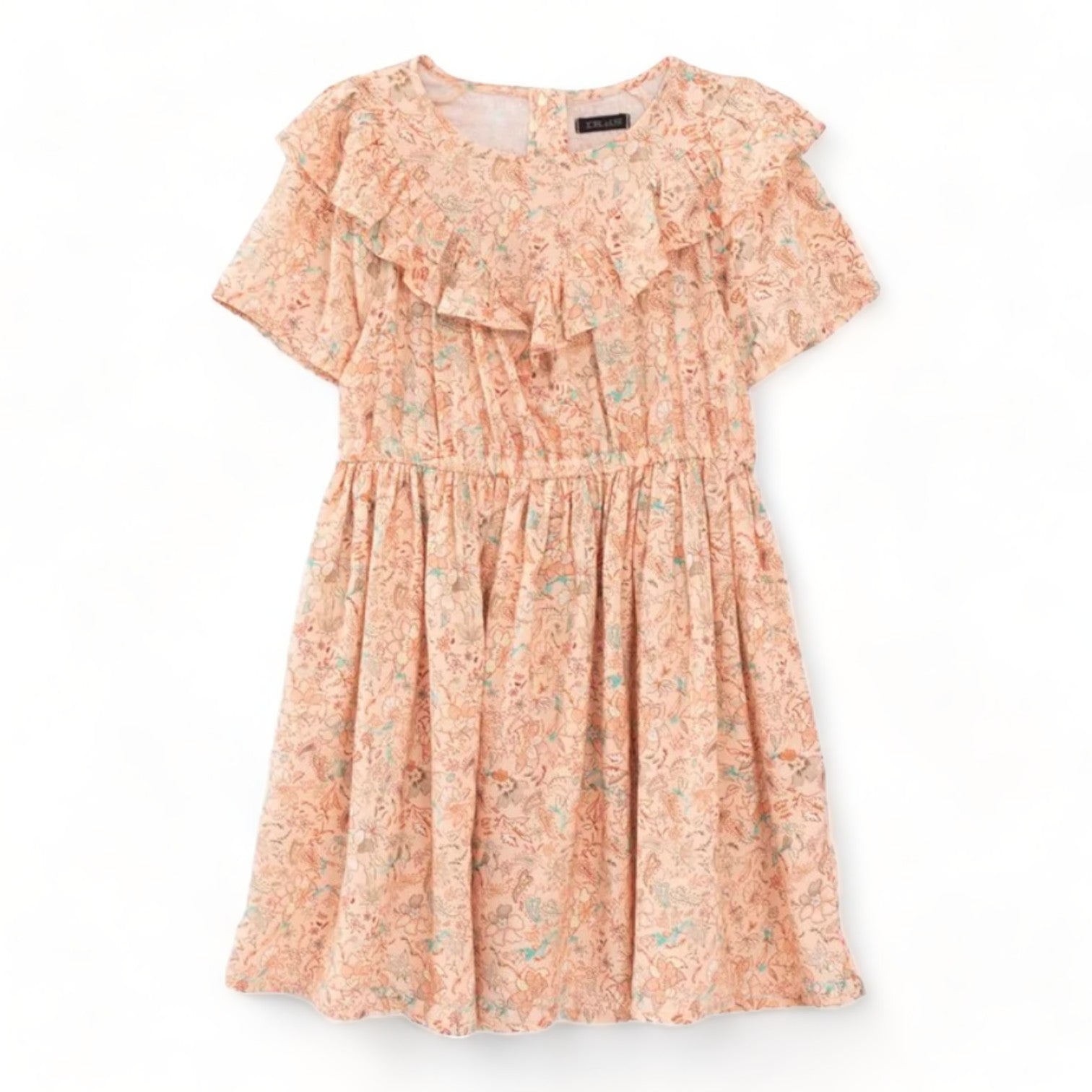 IKKS - Robe manches courtes rose à imprimé floral - 3 ans