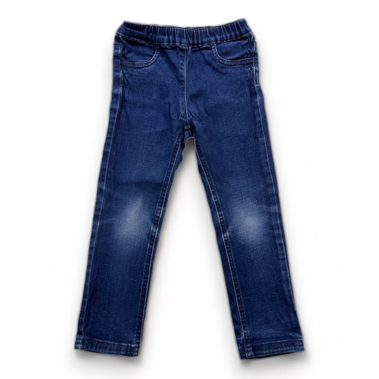 PETIT BATEAU - Blue denim pants - 3 years
