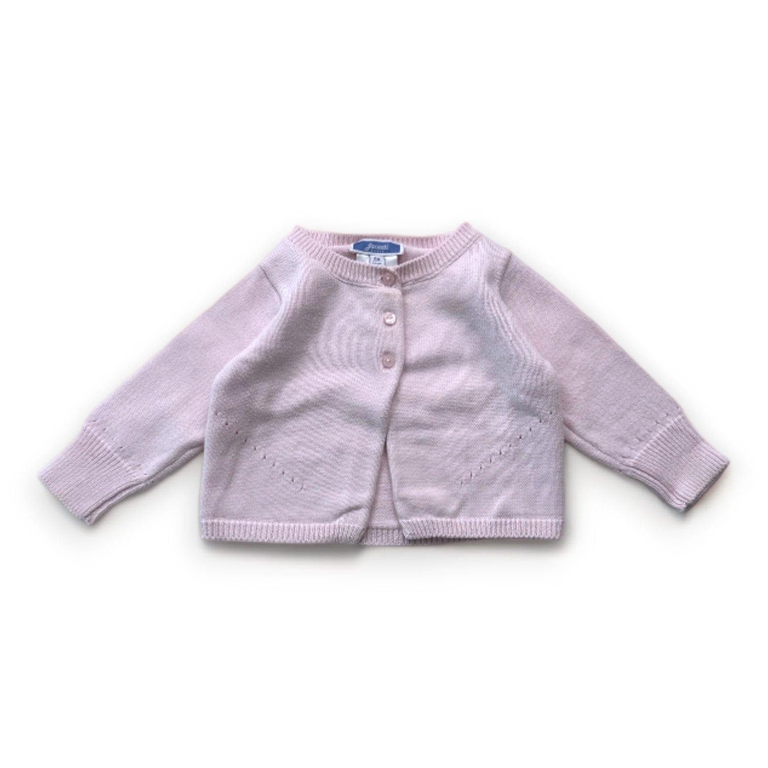 JACADI - Cardigan rose - 6 mois