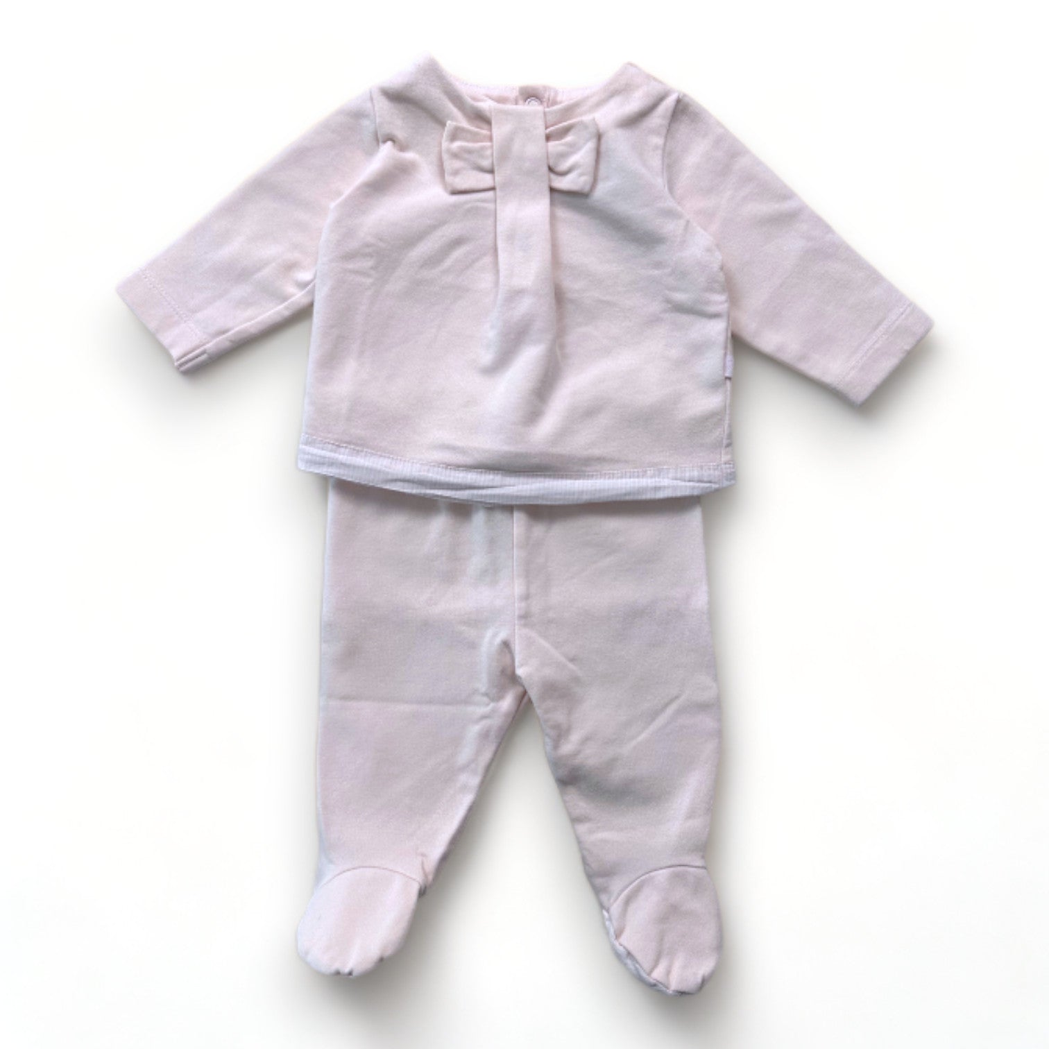JACADI - Ensemble de pyjama rose - 1 mois