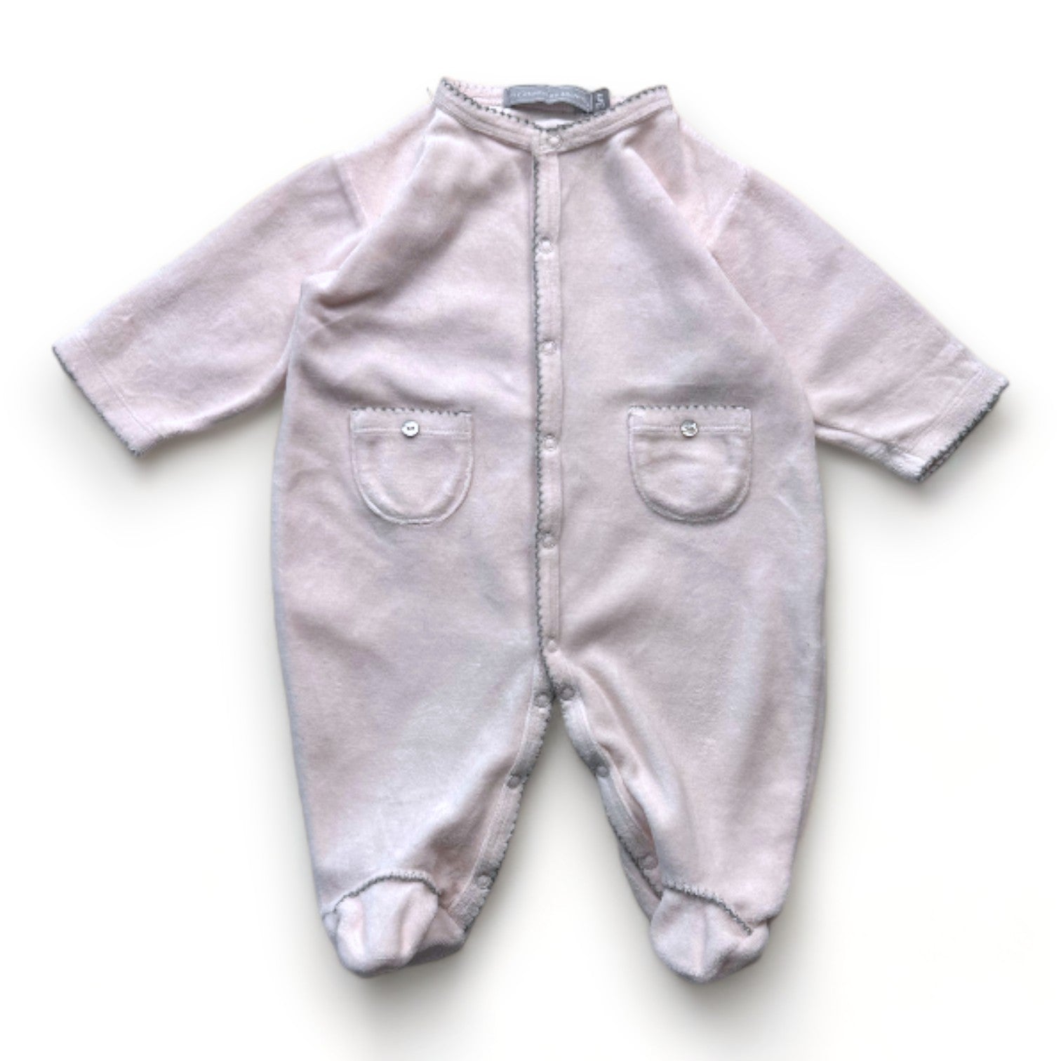 CARAMEL AU SUCRE - Pyjama rose - 3 mois