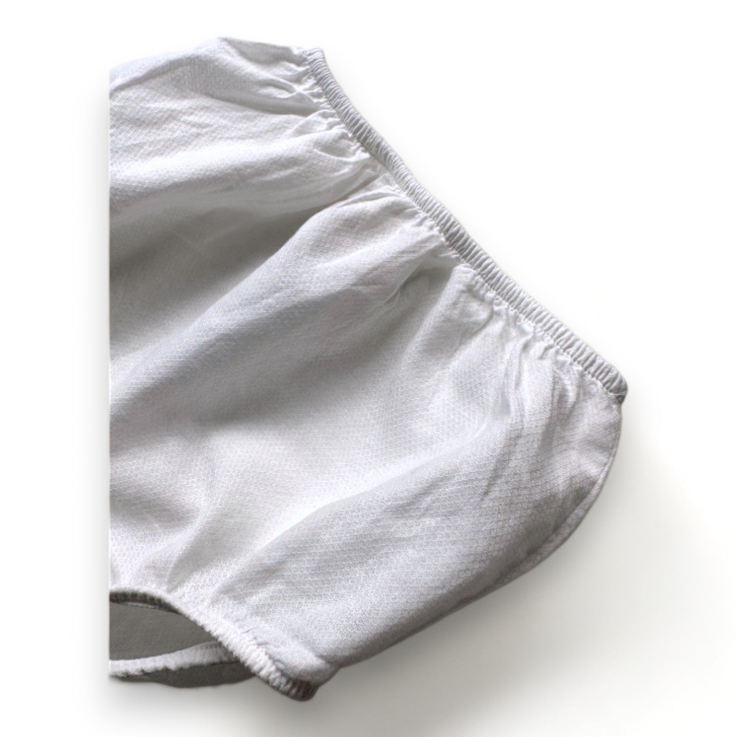 JACADI - Weiße Pumphose - 6 Monate