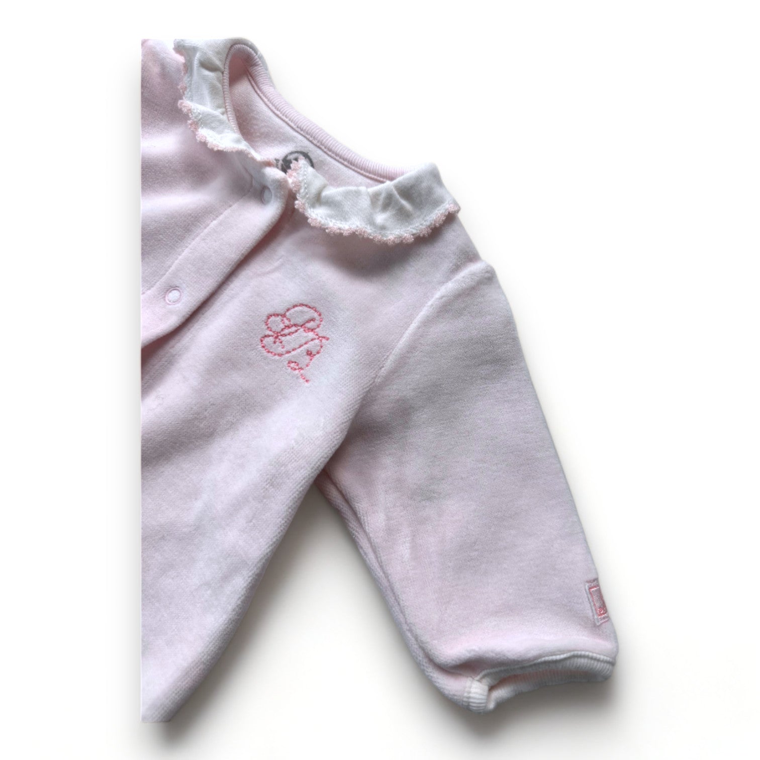 LITTLE BOAT - Rosa Pyjama - 1 Monat