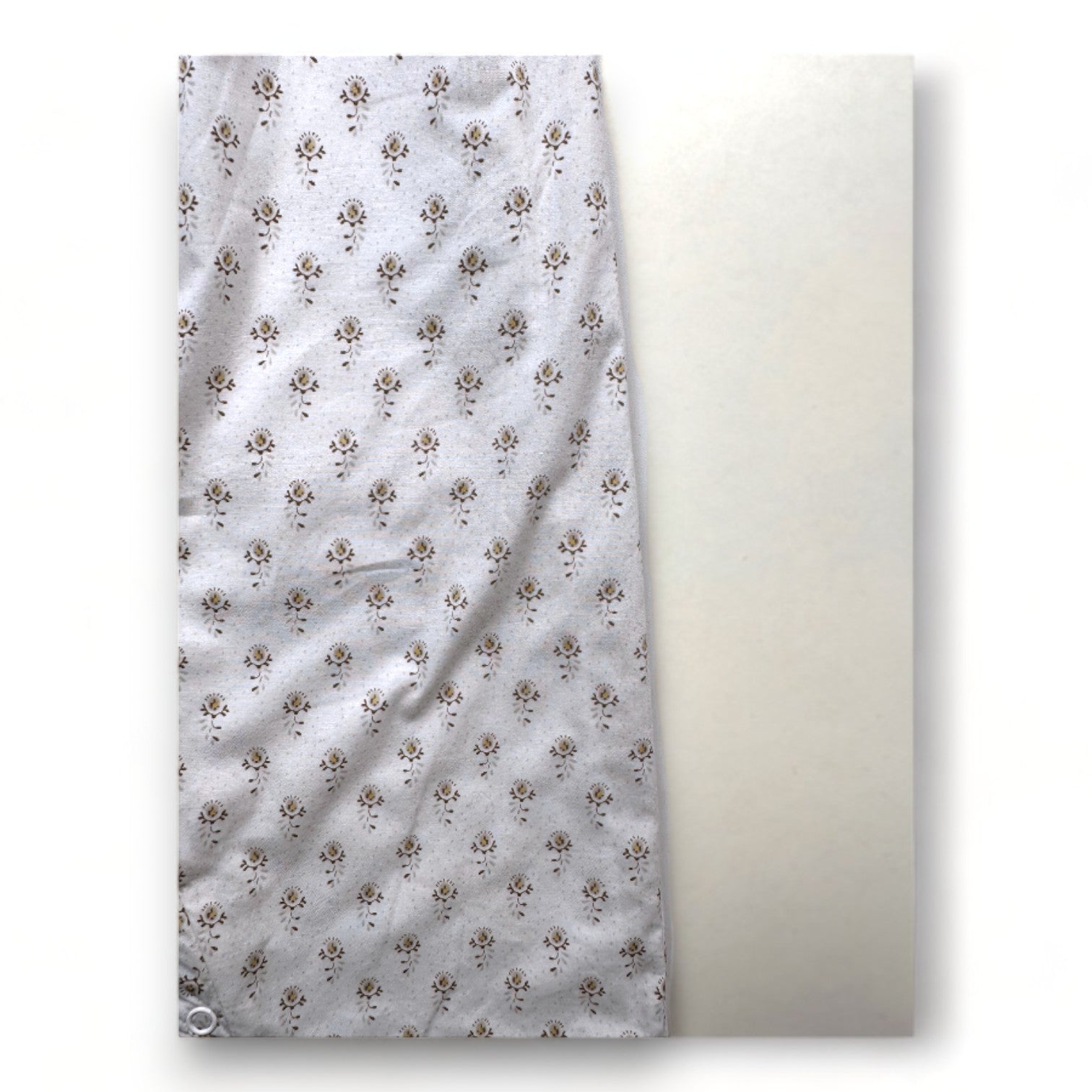 PETIT BATEAU - Weißer Jumpsuit mit Blumenmuster - 12 Monate