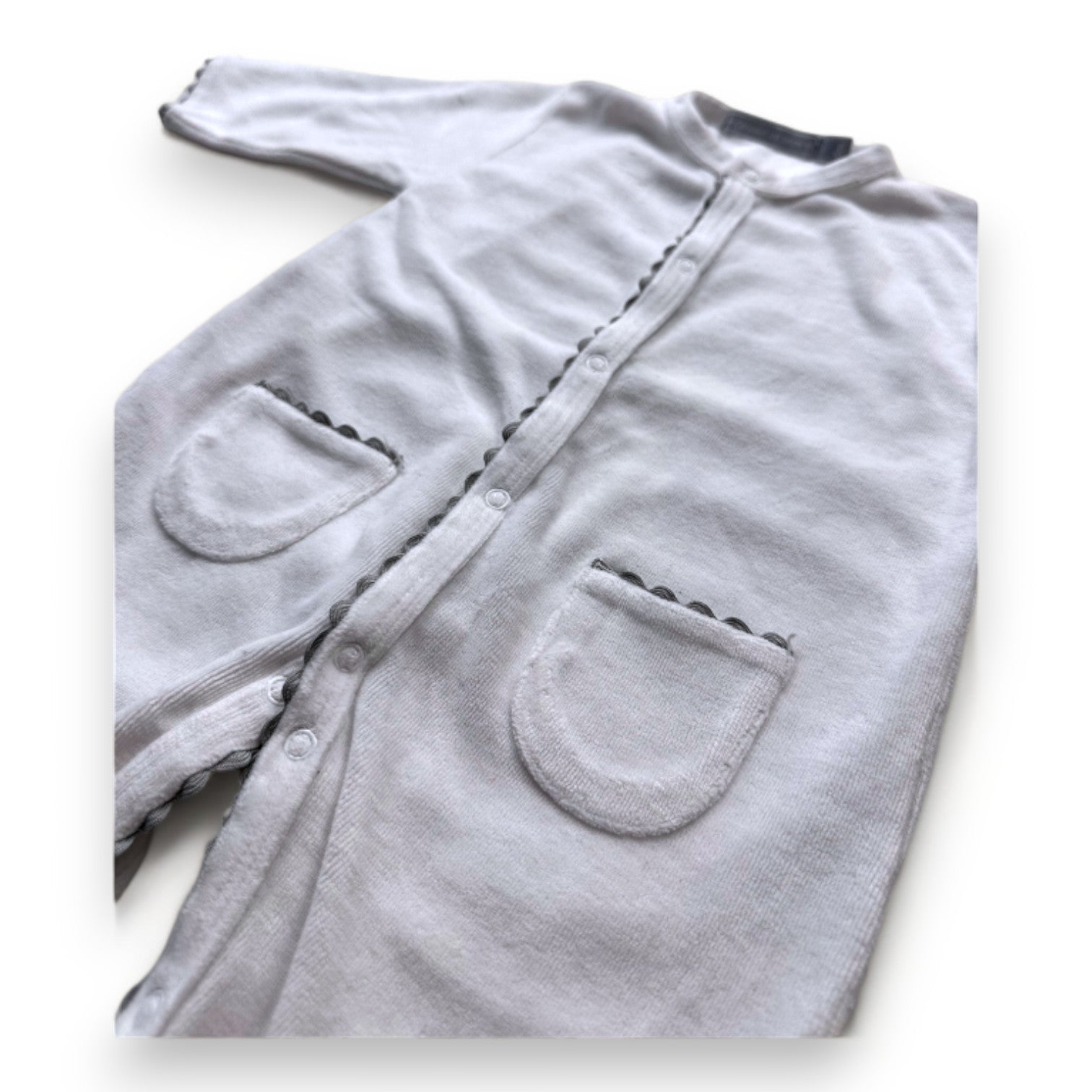 CARAMEL AU SUCRE - Pyjama blanc - 6 mois